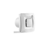 Unelvent Silent Dual 60m3/h - Aireador de flujo permanente, detección de presencia y humedad, 7 W permanente