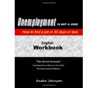 Unemployment is Not a Joke: English Workbook