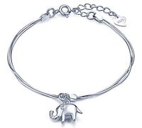 Unendlich U-S925 pulsera de elefante de plata esterlina animal lindo adecuado para moda femenina exquisita
