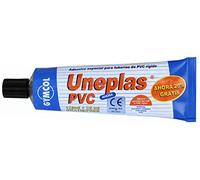 UNEPLAS 002026 - Tubo pegamento pvc 125cc. uneplas