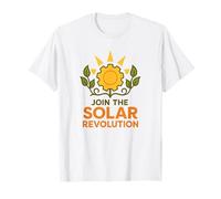 Únete a la Revolución Solar Energía Renovable Camiseta