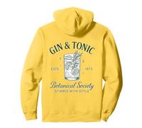 Únete a los entusiastas de los cócteles del Club Social Gin Tonic Sudadera con Capucha