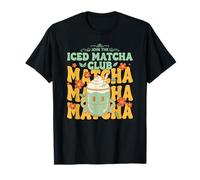 Únete al té Matcha Iced Club Matcha Camiseta