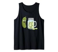 Unexpected Pickle Outcome Funny Cucumber Camiseta sin Mangas
