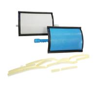 UNFAIRZQ Juego de reparación de solapas de ventilación de calefacción mejoradas 6480E3 6480E4, instalación simple, adecuado para 407 2004-2016 01-08