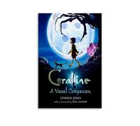 UNFANRWZW Coraline Jones Póster de personajes de películas de anime pintura decorativa lienzo arte de pared sala de estar póster dormitorio pintura, arte de pared impresión de imagen moderna