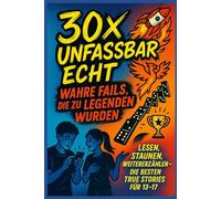 Unfassbar echt: 30 wahre Fails, die zu Legenden wurden: True Stories für Teenager (13-17), kurzweilig & packend