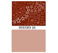Unfiltered Log by Curate Hour | Your Everyday Journal | 100 pages | Self-care: A Happy Place for all your days