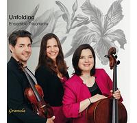 Unfolding. Trios pour piano de Schubert, Debussy, Rachmaninov et Chostakovitch. Ensemble Trisonante.