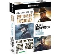 Unforgiven & Pale Rider & The Outlaw Josey Wales (4K UHD Blu-ray) Clint Eastwood