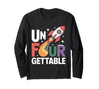 Unfourgettable 4th Birthdays Girl Un Four Gettable Cumpleaños Manga Larga