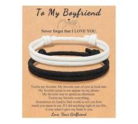 UNGENT THEM Regalos para parejas para mis hombres, novio, novia, mi amor, alma gemela, prometido, aniversario, día de San Valentín, cumpleaños, Navidad, regalo para él y ella, Sin gemas.