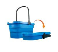 Unger Cubo Plegable Profesional de 3 galones para Limpieza, Lavado y Almacenamiento