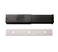 Unger ENB15 Cuchilla de Máxima Calidad de Acero Inoxidable para Rascador para Cristales, 15 cm Cuchilla, Caja de 25