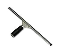 Unger Escobilla de acero profesional con goma de repuesto, 16 pulgadas
