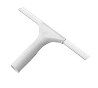 Unger Escobilla de Ducha para Limpieza de baño con Gancho Adhesivo para Colgar, limpiaparabrisas Profesional para mampara de Ducha, Hoja de Goma de 10 Pulgadas y Mango Antideslizante, para Puertas de
