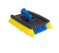 UNGER Lock-On - Cepillo para Madera y Compuesto, Polipropileno, acrilonitrilo butadieno estireno (ABS), Azul/Amarillo, 9 Pulgadas