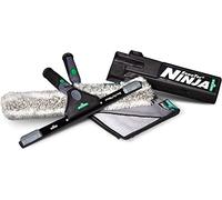 Unger Ninja Premium Glass Cleaner Set (Productos de alto rendimiento para limpieza profesional de cristales, 4 piezas) AKN12