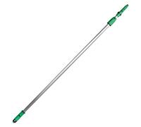 Unger OptiLoc 1,25 m Varilla telescópica (compatible con herramientas de limpieza de ventanas, mango ergonómico, punta antideslizante, bloqueo de dos componentes) EZ120