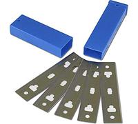 Unger Professional 970270C - Cuchillas de Repuesto (5 Unidades, 4 Pulgadas), Color Plateado