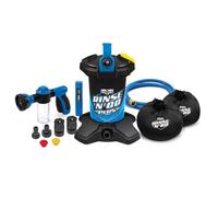 Unger Rinse 'n Go Plus - Sistema de lavado de autos impecable, kit de limpieza desionizante, juego de detalles de coche portátil para automóviles, caravanas, motocicletas, paneles solares y más