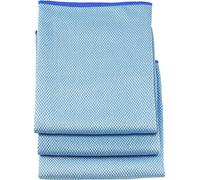 Unger Toallas Profesionales Grandes de Microfibra de Grado Profesional, 18 x 18 Pulgadas (Paquete de 3)