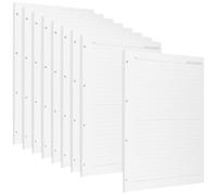 UNGFEI Papel de recambio A4, 1080 páginas/540 hojas, papel rayado de 4 agujeros, hojas sueltas perforadas para carpeta de 4 anillas, cuaderno, carpeta y planificador, suministros de papelería de