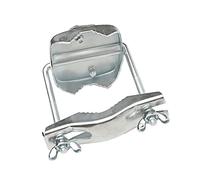 UngSung Yagi - Kit de abrazadera de mástil de antena con perno en U, se adapta a postes de 1.5 a 2.5 pies, acabado antioxidante, para antena Yagi al aire libre, 15-16.5 mm de diámetro