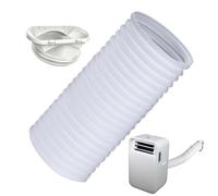 Ungtyb Air Conditioner Hose, Portable Vent Duct, 5.1-Inch Diameter Universals Connector, Flexible Sturdy Replacement Tube, Exhaust Hoses Extension for Home Gym Warehouse Room Use 13cm/5.12in