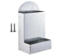 Ungtyb Alimentador de grano de pollo y conchas de ostra, alimentación automática de patos, alimentador automático de aves de corral, para criadores, granjeros, granjas, patio, corral al aire libre