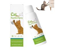 Ungtyb Anti Scratch Cat Training Spray - Pet Behavior Corrector for Home Furniture | Oil Blend, Gentle No Stain Formula to Stop Scratching on Sofa, Door and Curtain Surfaces 1.57x5.51 in