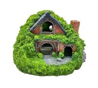 Ungtyb Aquarium Fish House - Resin Reptile Cave for Tank Decorations | Decorative Tunnel with Natural Look, Safe Material, Enhances Aquatic Environment and Provides Shelter for Fi