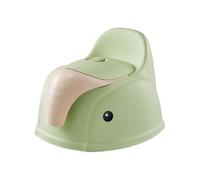 Ungtyb Asiento de inodoro, Potty Trainer Chair, Adorable Elephant Design Toilet Training Potty, portátil and Lightweight Urinal Sit for Indoor Outdoor and Travel, 12,99 x 12,01 x 9,57 in, Green Pink