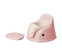 Ungtyb Asiento de inodoro, Potty Trainer Chair, Adorable Elephant Design Toilet Training Potty, portátil and Lightweight Urinal Sit for Indoor Outdoor and Travel, 12,99 x 12,01 x 9,57 in, Green Pink