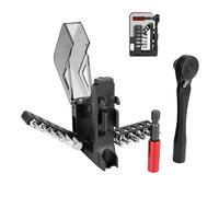 Ungtyb Bicycle Hex Ratchet Wrench - Portable Riding Maintenance Toolkit | Ratcheting Wrench Set for Men, Women, Hobbyists, Cyclists, Cycling Lovers, Professionals, Bike Repair, Home and Travel Use