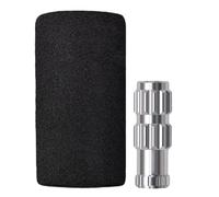 Ungtyb Bike Pump Adapter - Tire Valved Connector Nozzle with Sponge Cover | Bike Valve Extender for Road and Mountain Tyre Inflation with Air Compressor Use for Shop, Mechanic, Garage Repair