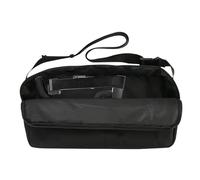 Ungtyb Bolsa de soporte para música, funda de transporte plegable, funda Oxford Cloth Case, ajustable Strap Dustproof Cover Black Medium Size for Camping Hiking Travel, 15,35 x 3,94 x 8,66 Inches