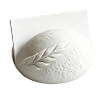 Ungtyb Bread Shaped Business Card Holder - 3D Printed Loaf Display Stand for Home Office Vendor Market Use | Card Organizer, Desktop Holder, Credit Loyalty Corporate Restaurant Hotel Accessory