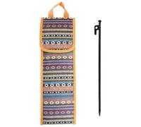 Ungtyb Camping Tent Accessories Kit, Ground Stakes Storage Bag, Peg Nail Organizer, Holds Camping Hammers & Ropes, Durable and Convenient for Outdoor Adventures