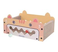 Ungtyb Cat Scratching House, Cat Scratch Furniture, Cat Scratcher Bed, Cat Scratch Lounge, Scratching Pad House, Large Cardboard Cat House With Built-in Scratching Pads Or Cats, Bunnies