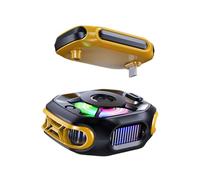 Ungtyb Cell Phone Cooler, Smart Magnetic Fast Radiator with Digital Display, Compact Quick Heat Dissipation for Gamings, Hot Weather, Smartphones, Tablets, Travel, Men, Women, Home, Office Use