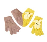 Ungtyb Couple Holding Hands Gloves - Love Touch Mittens for Cold Weather for Boyfriend Girlfriend | Acrylic Knit, Duals Pocket Design, Touch Screen Compatible, Shared Hand Pocket for Warmth, Wear