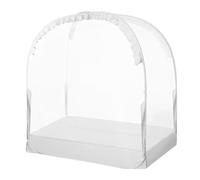 Ungtyb Crib Net to Keep Baby In, Mesh Cribs Tent with Climb-Out Protection, Breathable Safety Cover with Easy Setup for Nursery Bedroom Kids School Naptime Home Use 27.56x51.18x55.12in