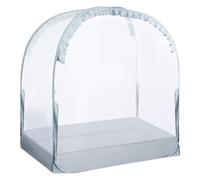 Ungtyb Crib Net to Keep Baby In, Mesh Cribs Tent with Climb-Out Protection, Breathable Safety Cover with Easy Setup for Nursery Bedroom Kids School Naptime Home Use 27.56x51.18x55.12in