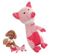 Ungtyb Cute Squeaky Design Dog Toy, Dog Chew Squeaky Toys, Interactive Dog Squeaker, Plush Dogs Squeak Toy 10x8x32cm for Pets, Home, Indoor, Outdoor, Dogs, Present, Multicolor