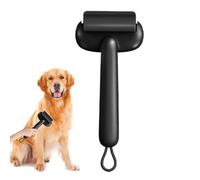 Ungtyb Dog Grooming Brush, Dematting Comb, Undercoat Rake, Double Sided Teeth Anti Slip Handle Blue Medium for Removing Mats and Tangles in Pets, 1.57 Inches