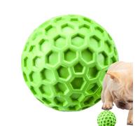 Ungtyb Durable Squeaky Dog Toy Balls, Interactive Rubber Chew Toys for Pets, Heavy-Duty Bouncy Fetch Balls for Puppy Training, Teeth Cleaning and Playtime, 2.56 Inches