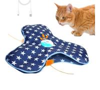 Ungtyb Electric Cat Toy - Moving Concealed Teasers for Active Play | Interactive Cat Toys for Home Living Room Kitchen Entryway Apartment Corner Play Area and Relaxation Zone