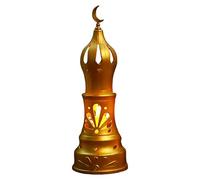 Ungtyb Farol de vela, diseño de torre, funciona con pilas, velas LED eléctricas sin llama para centro de mesa, de Pascua, hogar, interior y exterior, iluminación decorativa para vacaciones y