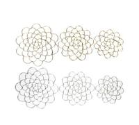 Ungtyb Flower Frog, Floral Grid Arranger, Durabled Metal Construction Twister Design Arranger, Plant Support Vases and Bouquets, 0.12 Inches